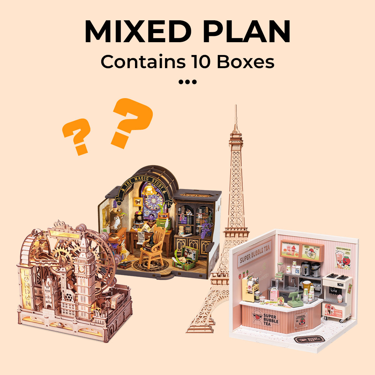 Robotime Subscription Box - Mixed Plan