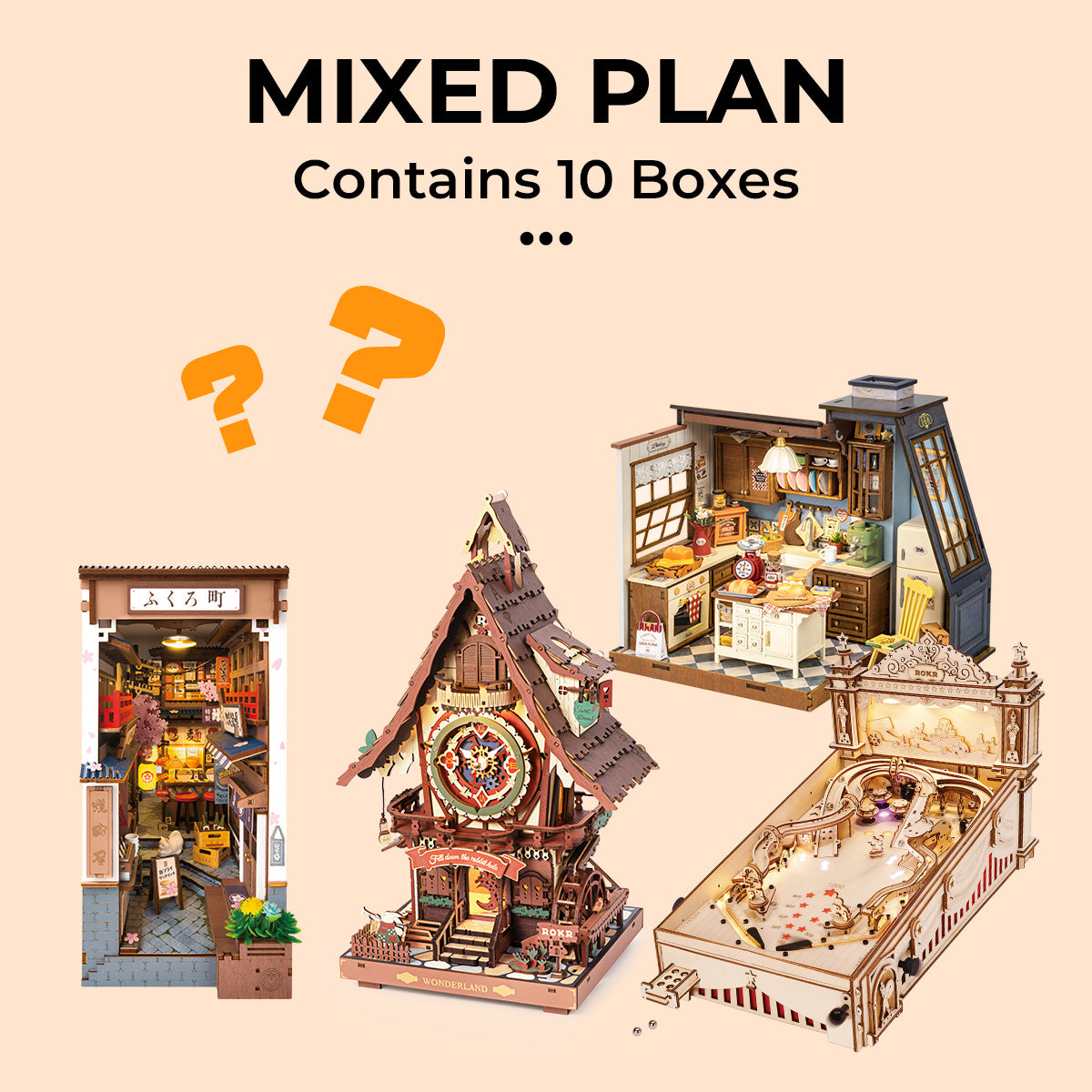 Robotime Subscription Box - Mixed Plan