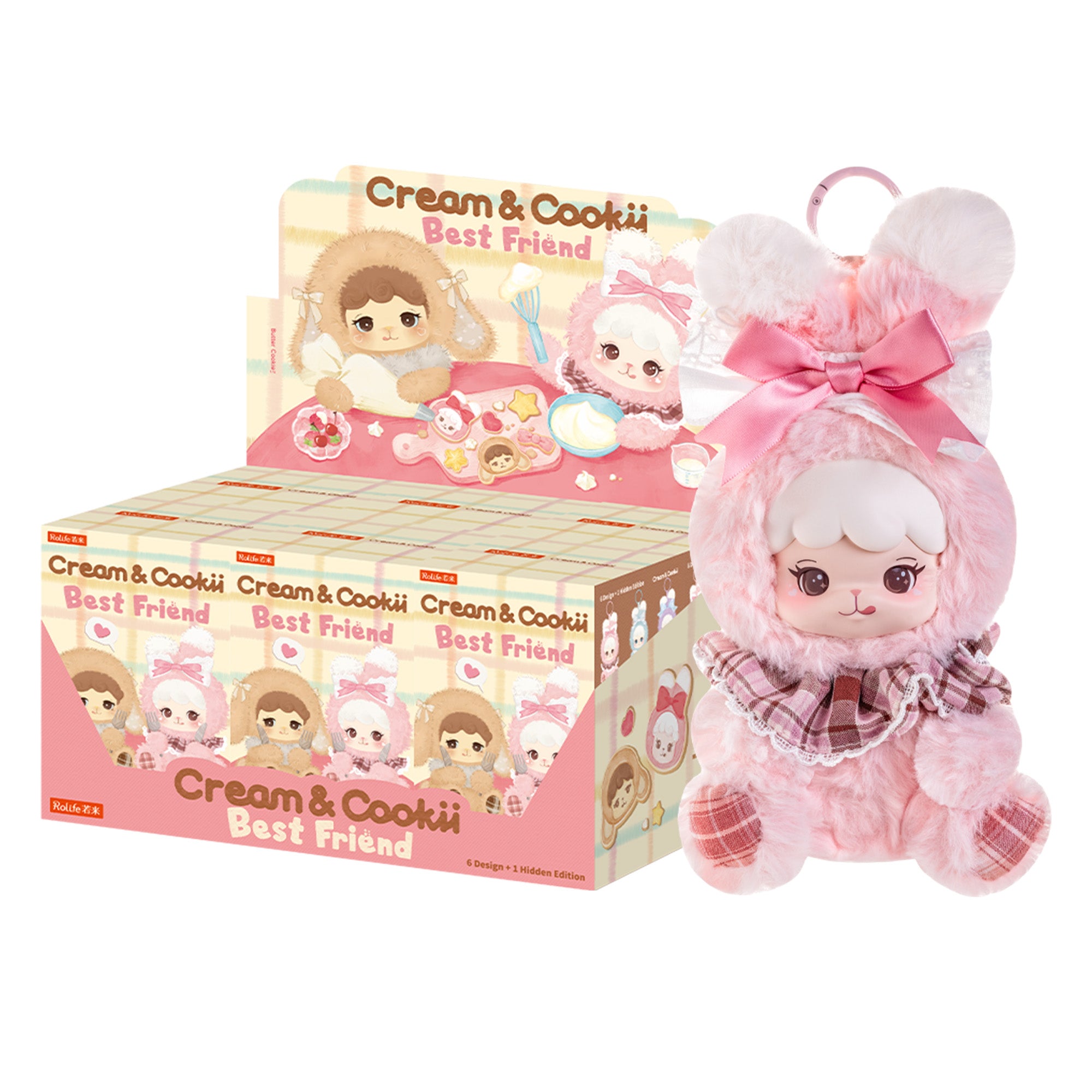 Rolife Cream & Cookii Bunny Best Friend Surprise Plush Pendant