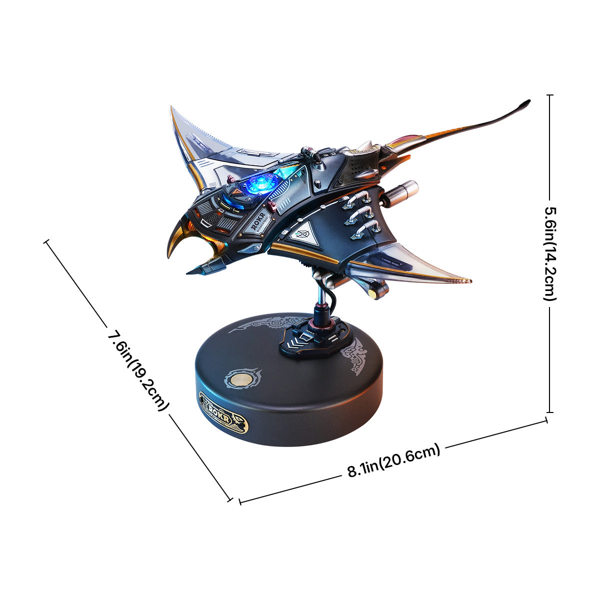 ROKR Manta Ray Mechanical 3D Puzzle Model Kit MI06 | Robotime