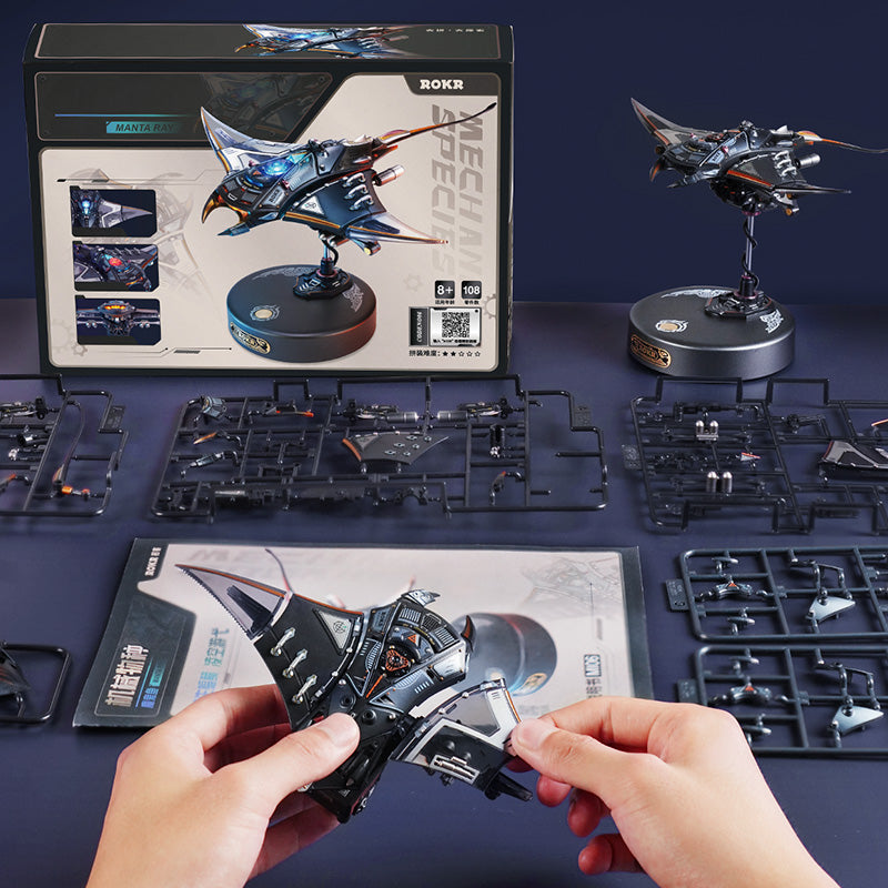 ROKR Manta Ray Mechanical 3D Puzzle Model Kit MI06 | Robotime