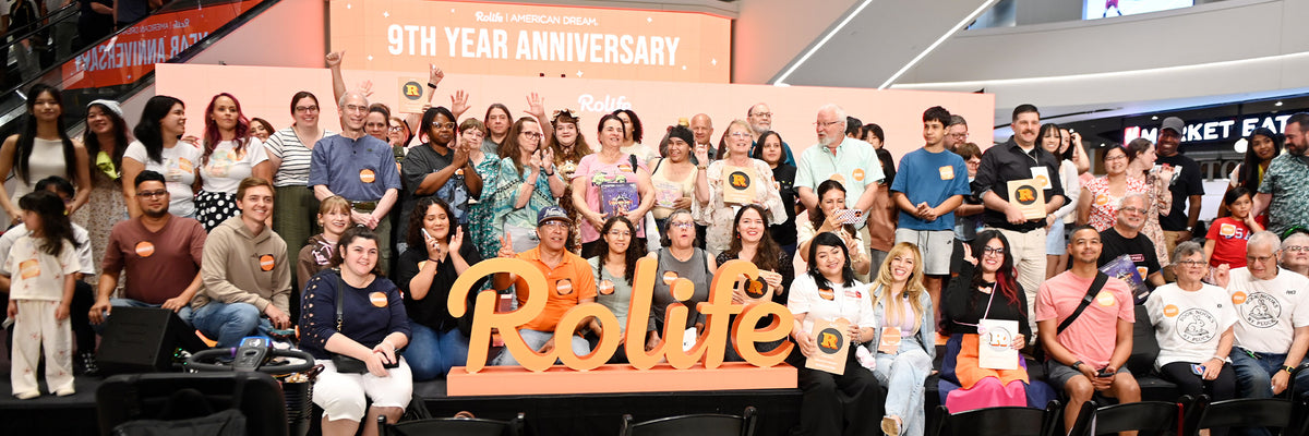 Rolife ninth anniversary group photo at American Dream