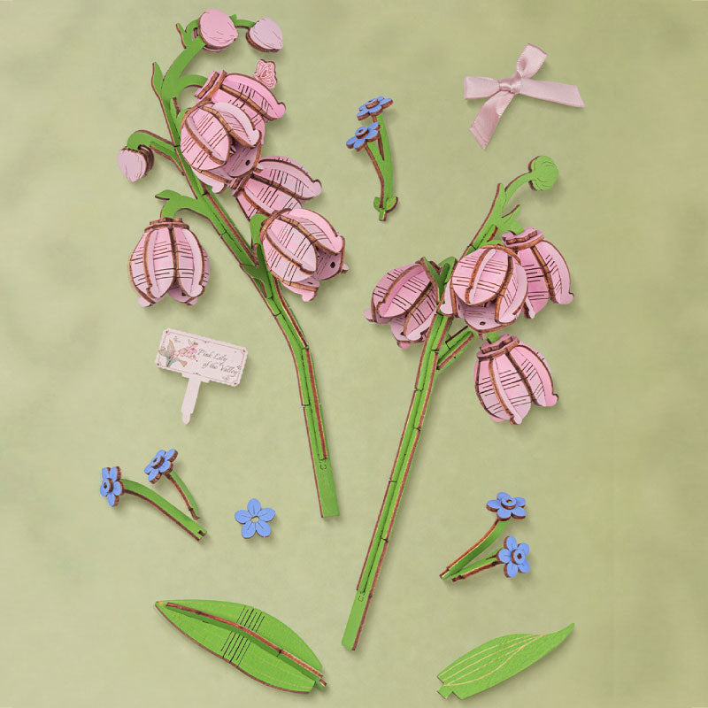 Blaue Sternblume betont Hoffnung auf zurückkehrendes Glück