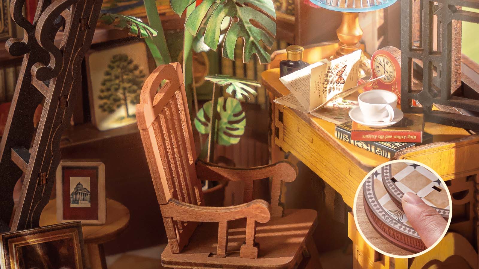 Éclairage à une touche