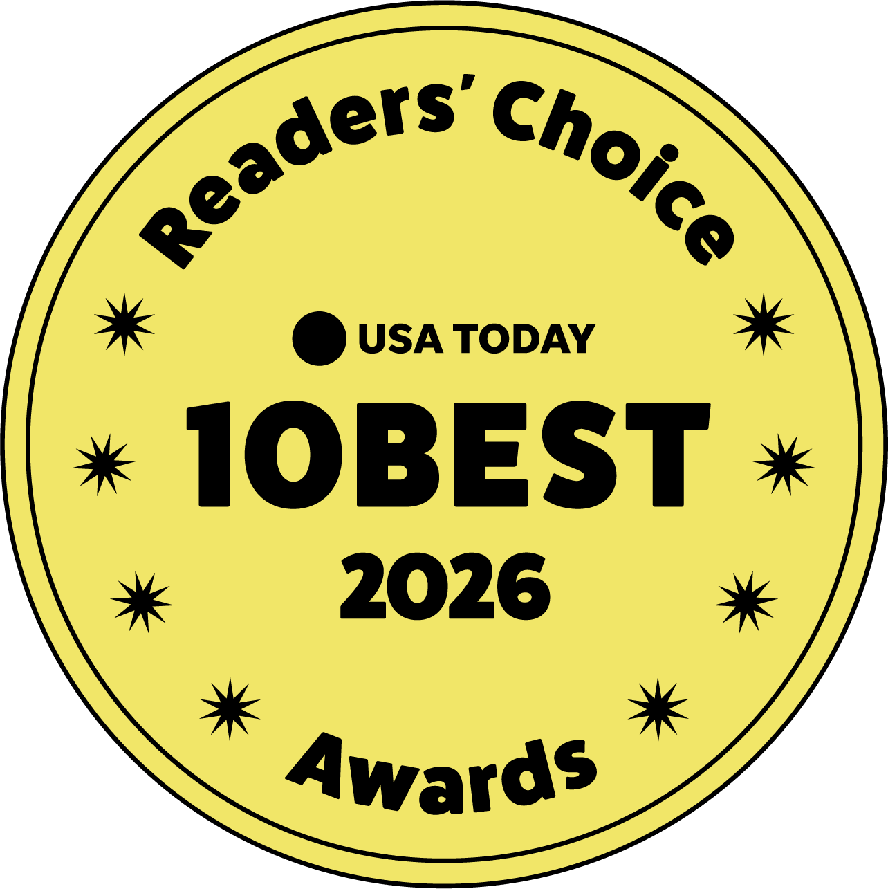 USA TODAY 10BEST Readers’ Choice Awards 2026